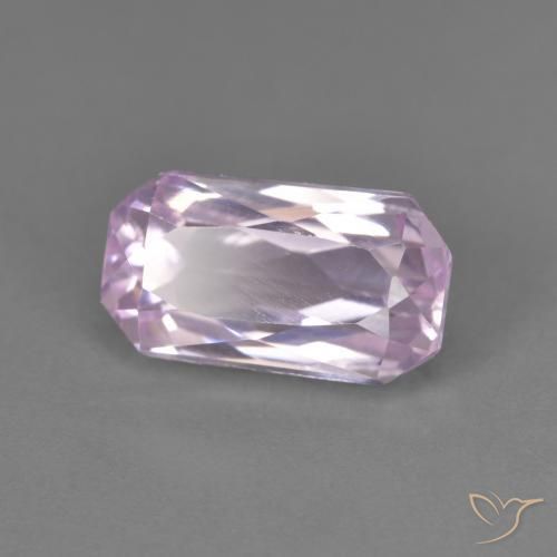 Kunzita Lila claro natural de 3.25 ct, Corte Octágono / Esmeralda, VVS