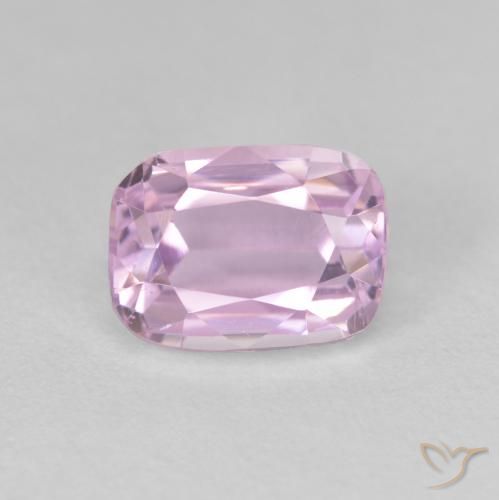 4.19ct Natural Púrpura medio Kunzita, Forma Cojín, VS