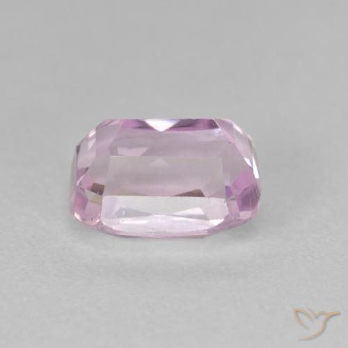 Kunzita Púrpura medio natural de 4.19 ct, Forma Cojín, VS