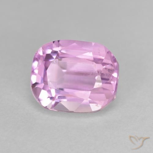 Kunzita Púrpura claro natural de 3.73 ct, Forma Cojín, VS