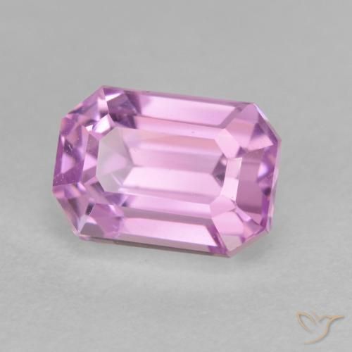 Kunzita Púrpura rosado claro natural de 2.27 ct, Corte Octágono / Esmeralda, VVS-VS