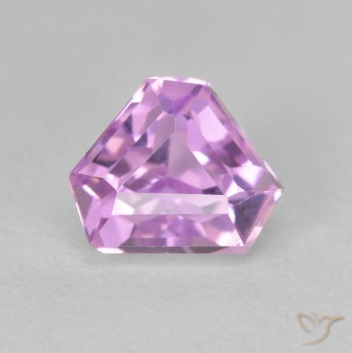 2.48ct Natural Rosado claro Kunzita, Elegante, VVS