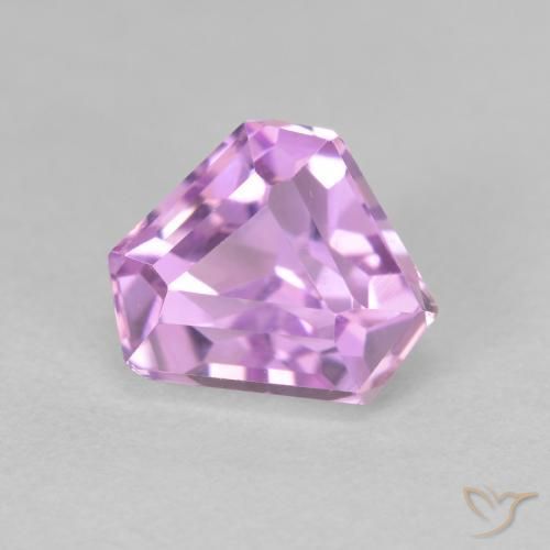 Kunzita Rosado claro natural de 2.48 ct, Elegante, VVS