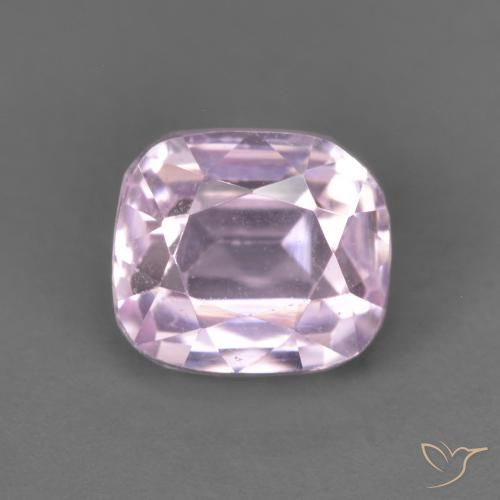 1.93ct Natural Rosado púrpura Kunzita, Forma Cojín, VVS-VS