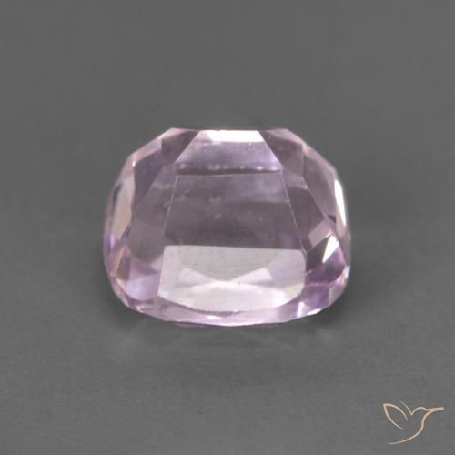 Kunzita Rosado púrpura natural de 1.93 ct, Forma Cojín, VVS-VS