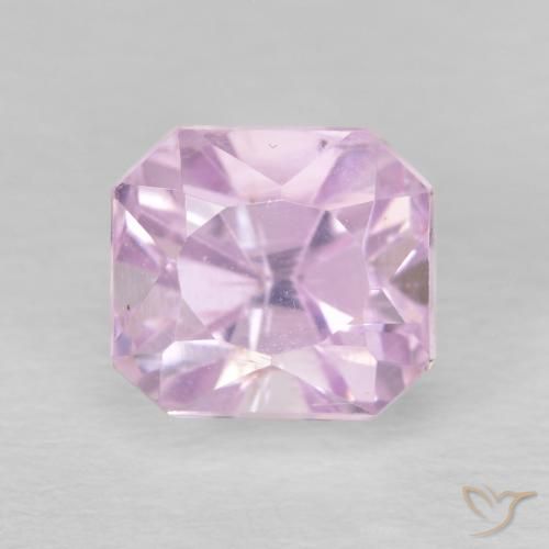 2.61ct Natural Rosado claro Kunzita, corte esmeralda, VVS-VS