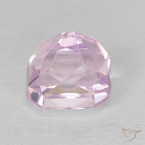 Kunzita Rosado claro natural de 2.61 ct, Corte Octágono / Esmeralda, VVS-VS