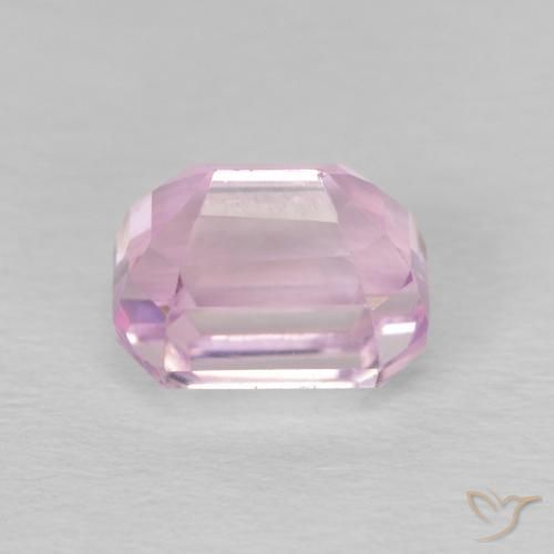 Kunzita Rosado medio natural de 2.96 ct, Corte Octágono / Esmeralda, VVS-VS