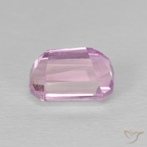Kunzita Rosado púrpura real claro natural de 2.34 ct, Corte Octágono / Esmeralda, VVS-VS