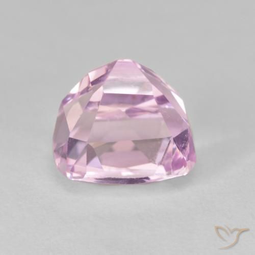 Kunzita Lila claro natural de 5.33 ct, Forma Cojín, VVS-VS