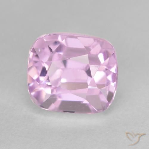 Kunzita Púrpura medio natural de 2.78 ct, Forma Cojín, VVS-VS
