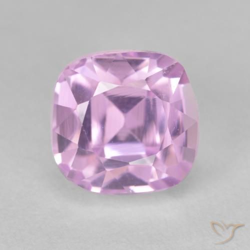 4.25ct Natural Tono rosado cereza Kunzita, Forma Cojín, VS