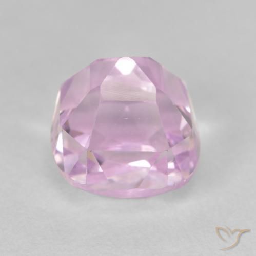 Kunzita Tono rosado cereza natural de 4.25 ct, Forma Cojín, VS