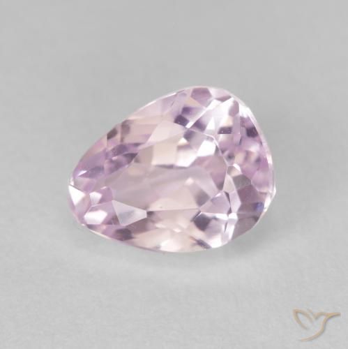 2.32ct Natural Tono rosado cereza Kunzita, En forma de pera, VVS-VS