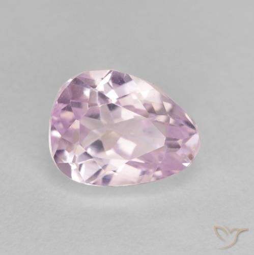 Kunzita Tono rosado cereza natural de 2.32 ct, En forma de pera, VVS-VS