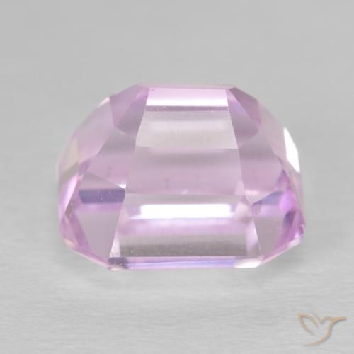 Kunzita Rosado claro natural de 6.71 ct, Corte Octágono / Esmeralda, VVS