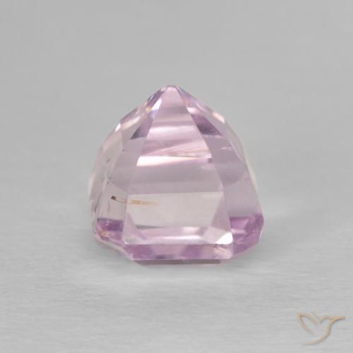 Kunzita rosa natural de 2,26 ct, corte esmeralda, VS-SI