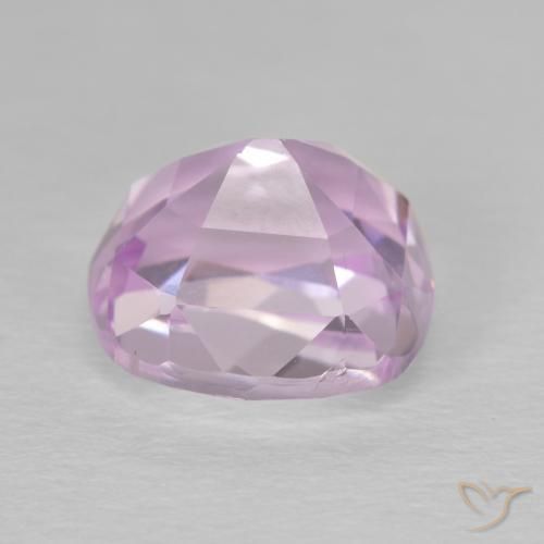 Kunzita Rosado muy claro natural de 4.69 ct, Forma Cojín, VVS