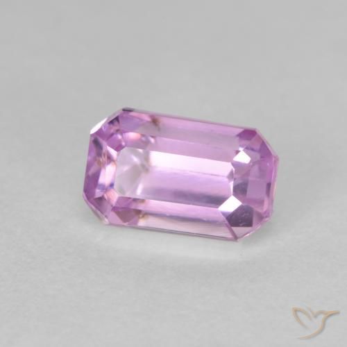 Kunzita Lila claro natural de 2.06 ct, Corte Octágono / Esmeralda, VS