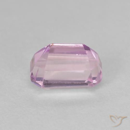 Kunzita Lila claro natural de 2.06 ct, Corte Octágono / Esmeralda, VS