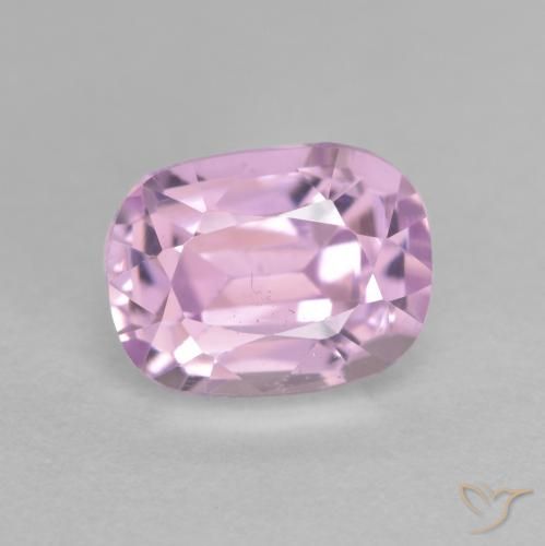 Kunzita Púrpura medio natural de 2.72 ct, Forma Cojín, VS