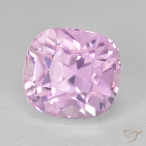 Kunzita Tono rosado cereza natural de 10.05 ct, Forma Cojín, VVS
