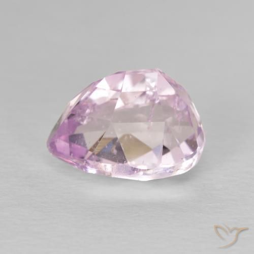 Kunzita Tono rosado cereza natural de 3.73 ct, En forma de pera, VS