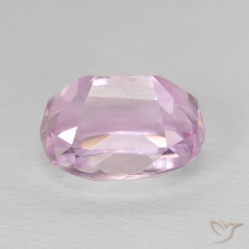 Kunzita Rosado claro natural de 5.93 ct, Forma Cojín, VVS-VS