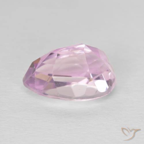 Kunzita Tono rosado cereza natural de 3.88 ct, En forma de pera, VVS-VS