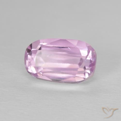 Kunzita Rosado medio natural de 2.72 ct, Forma Cojín, VVS-VS