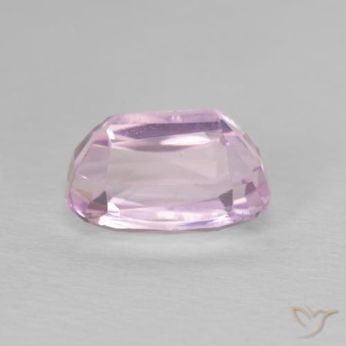 Kunzita Rosado medio natural de 2.72 ct, Forma Cojín, VVS-VS