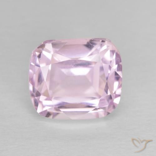 4.67ct Natural Tono rosado cereza Kunzita, Forma Cojín, VVS