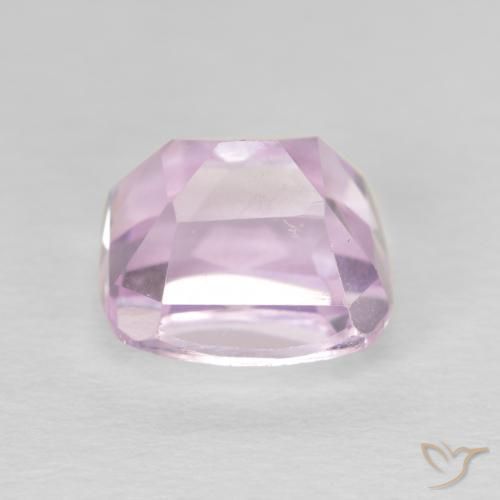 Kunzita Tono rosado cereza natural de 4.67 ct, Forma Cojín, VVS