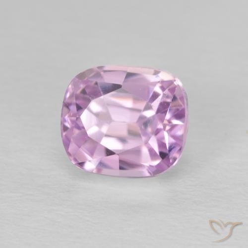 Kunzita Púrpura medio natural de 2.53 ct, Forma Cojín, VS