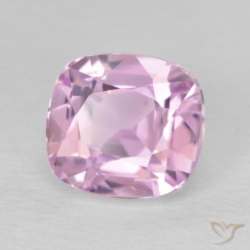 Kunzita púrpura natural de 2,78 ct, corte cojín, VS
