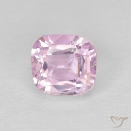 2.37ct Natural Púrpura violeta rosáceo Kunzita, Forma Cojín, VS