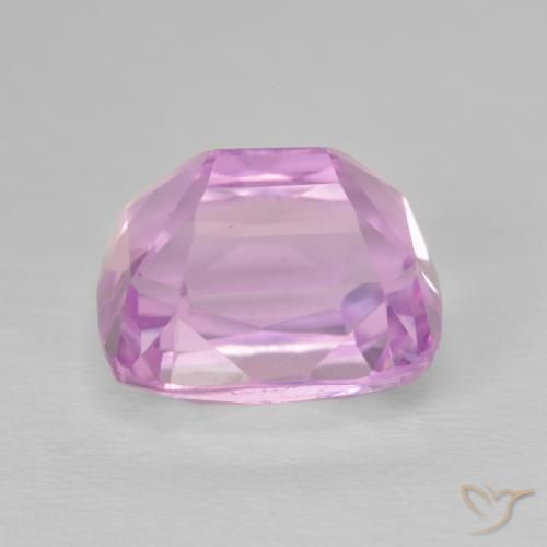Kunzita Púrpura rosado natural de 9.35 ct, Forma Cojín, VVS-VS
