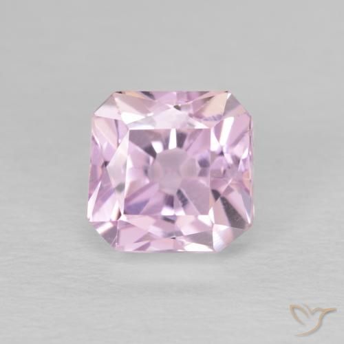 2.52ct Natural Púrpura medio Kunzita, corte esmeralda, VS