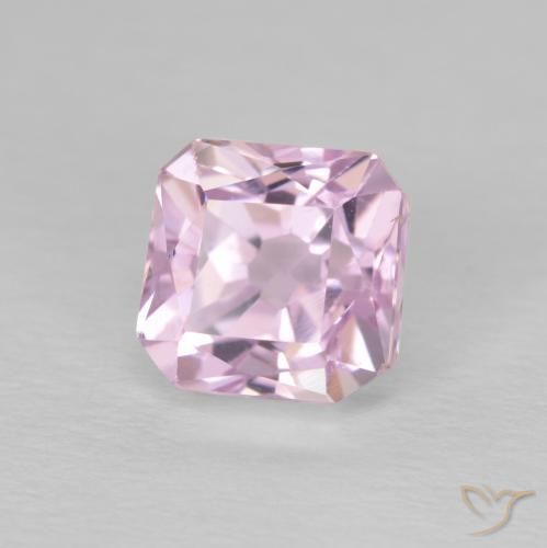 Kunzita Púrpura medio natural de 2.52 ct, Corte Octágono / Esmeralda, VS