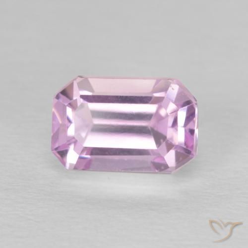 2.04ct Natural Lila Kunzita, corte esmeralda, VS