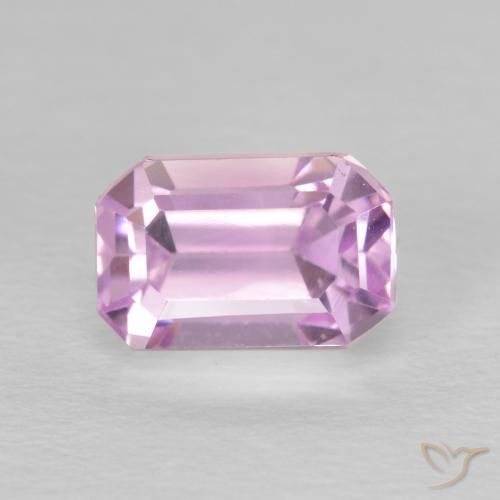 Kunzita Lila natural de 2.04 ct, Corte Octágono / Esmeralda, VS