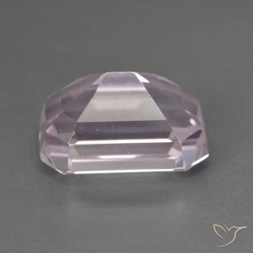 Kunzita Púrpura rosáceo muy claro natural de 7.90 ct, Corte Octágono / Esmeralda, VVS