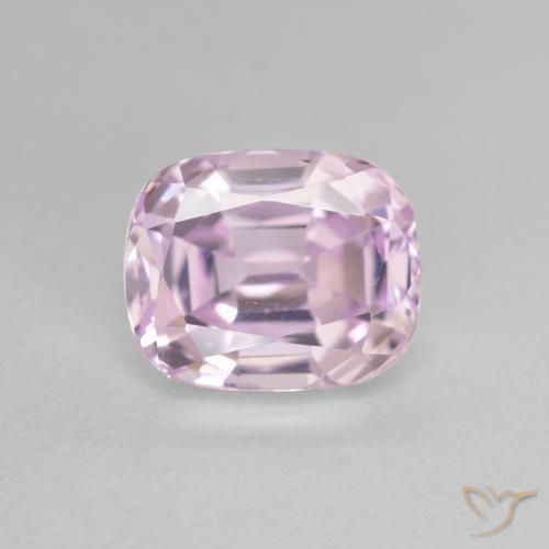4.64ct Natural Tono rosado cereza Kunzita, Forma Cojín, VVS