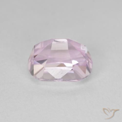 Kunzita Tono rosado cereza natural de 4.64 ct, Forma Cojín, VVS