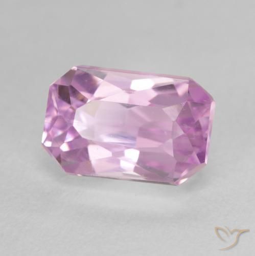Kunzita Púrpura claro natural de 2.98 ct, Corte Octágono / Esmeralda, VVS