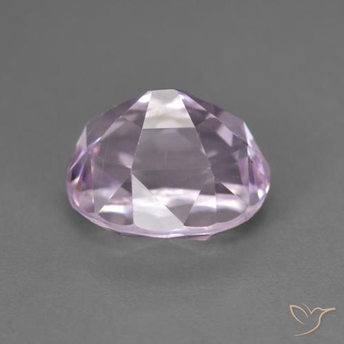 Kunzita Púrpura claro natural de 5.90 ct, Ovalada, VVS