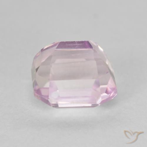 Kunzita Rosado medio natural de 2.15 ct, Corte Octágono / Esmeralda, VVS