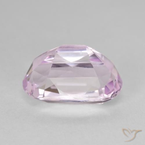 Kunzita Tono rosado cereza natural de 6.70 ct, Ovalada, VVS
