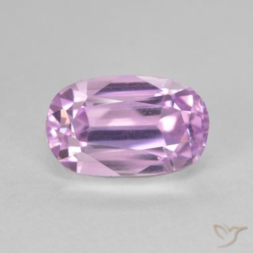 4.54ct Natural Rosado medio Kunzita, Ovalada, VVS