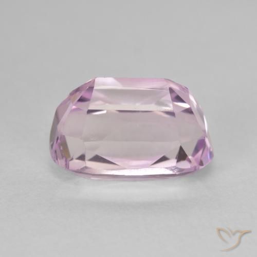 Kunzita Rosado medio natural de 4.54 ct, Ovalada, VVS
